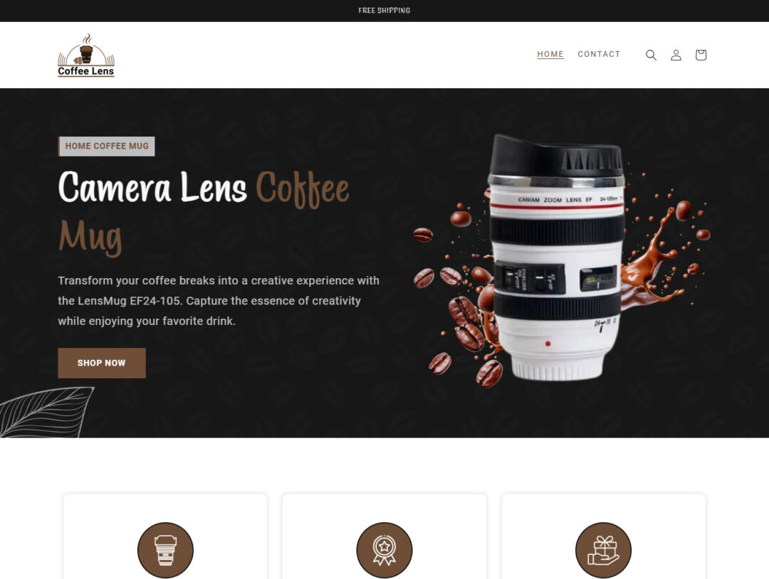Coffee Lens Mug